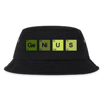 Genialer Nerd-Geek - Kinder Bucket Hat - Schwarz - Vorne