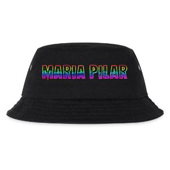 Maria Pilar RS Rainbow - Kids’ Bucket Hat - black - Front