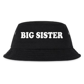Big sister - Kids’ Bucket Hat - black - Front