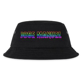 Jose Manuel RS Arc-en-ciel - Bob Enfant - noir - Devant