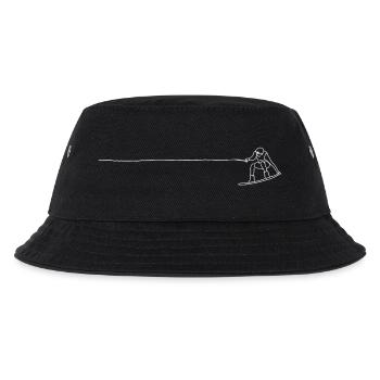 Wakeboard - Kinder Bucket Hat - Schwarz - Vorne
