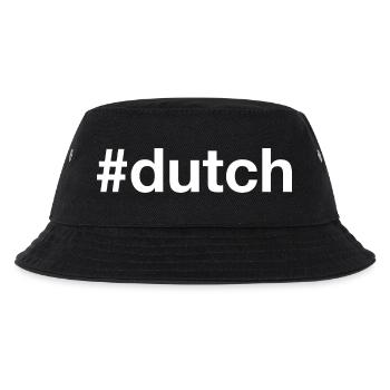 DUTCH Netherlands - Kids’ Bucket Hat - black - Front