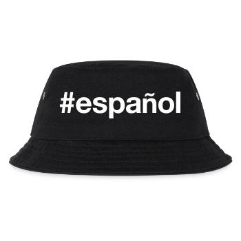 ESPANOL Espagnol Espagnol Hashtag - Bob Enfant - noir - Devant
