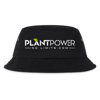 Plant Power - No Limits - Kids’ Bucket Hat - black - Front