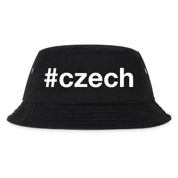CZECH Czech Republic Hashtag - Kids’ Bucket Hat - black - Front