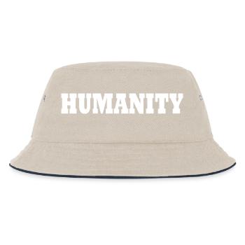 Humanity - Kinder Bucket Hat - Natur/Navy - Vorne