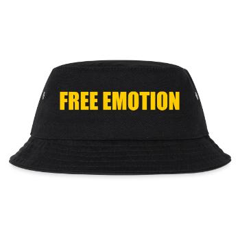 Free emotion - Kids’ Bucket Hat - black - Front