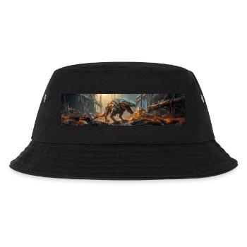 apocalypse mutant giant armadillo and wolf mix - Kids’ Bucket Hat - black - Front
