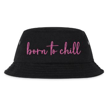 Born to chill - Kids’ Bucket Hat - black - Front