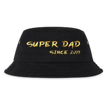 Super Dad since 2019 - Kids’ Bucket Hat - black - Front