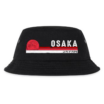 Osaka Japon Souvenir Vintage - Vintage Japonais - Bob Enfant - noir - Devant