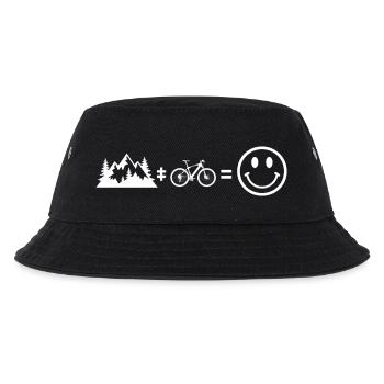 Le VTT et la montagne, c’est la chance - Bob Enfant - noir - Devant
