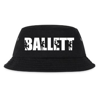 ballett - Kinder Bucket Hat - Schwarz - Vorne