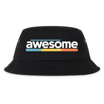Fantastisches Typografie-Design - Kinder Bucket Hat - Schwarz - Vorne
