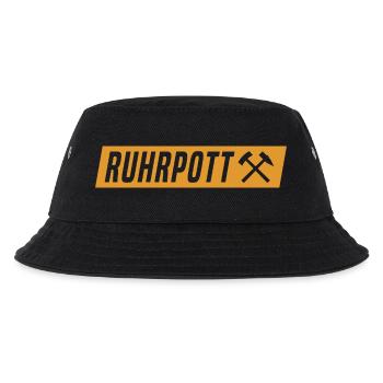 Ruhrpott - Ruhr Pott - Zeche - Zollverein - NRW - Kids’ Bucket Hat - black - Front