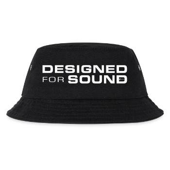 Designed For Sound - Kids’ Bucket Hat - black - Front