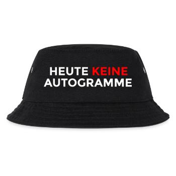 Pas d’autographes aujourd’hui – Un discours humoristique ironique - Bob Enfant - noir - Devant