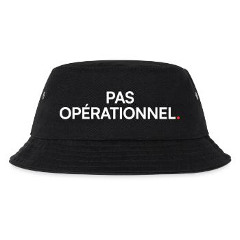 Not operational, humor, tired, at work - Kids’ Bucket Hat - black - Front