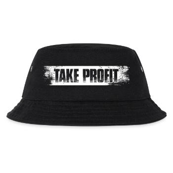 Take profit Aktienmarkt Börse Trader - Kinder Bucket Hat - Schwarz - Vorne