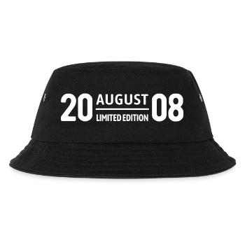 Limited Edition August 2008 Birthday Gift - Kids’ Bucket Hat - black - Front