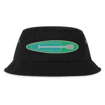 SUP Board - Kinder Bucket Hat - Schwarz - Vorne