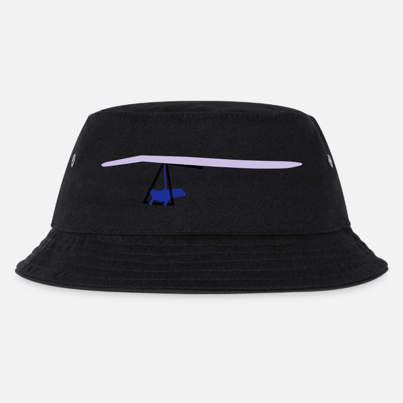 Drachenflieger - Kinder Bucket Hat - Schwarz