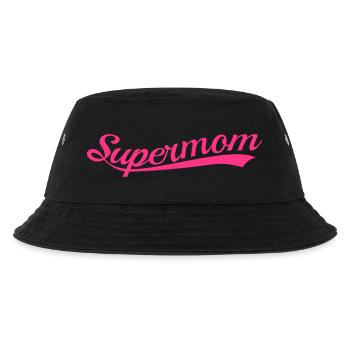 Alles super Mom! - Kinder Bucket Hat - Schwarz - Vorne