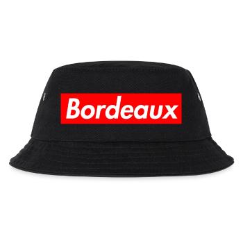 Bordeaux, Stadt in Frankreich - Kinder Bucket Hat - Schwarz - Vorne