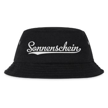Sonnenschein - Kinder Bucket Hat - Schwarz - Vorne