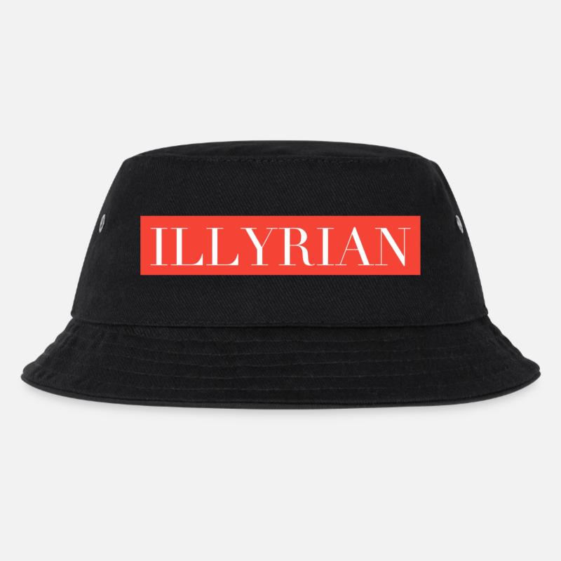 Illyrian - Kids’ Bucket Hat - black