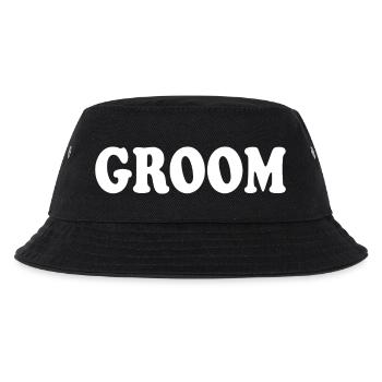 Groom - Kids’ Bucket Hat - black - Front