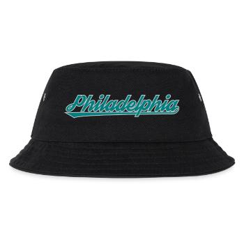 Maillot à lettres Philadelphie – USA City - Bob Enfant - noir - Devant