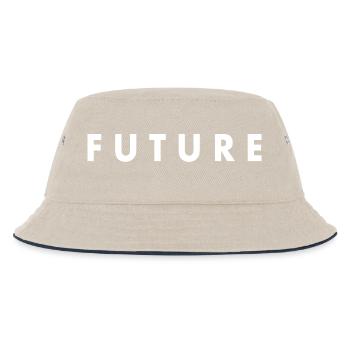 Future - Kinder Bucket Hat - Natur/Navy - Vorne