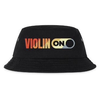 Vintage Violin - Kids’ Bucket Hat - black - Front