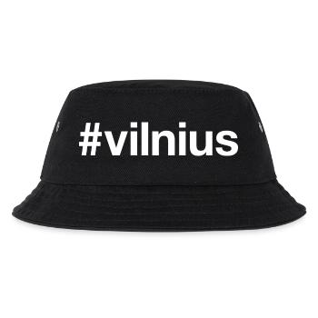 VILNIUS Litauen Lituanie Hashtag - Bob Enfant - noir - Devant