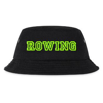 Rowing Slogan - Rowing - Rower - Rower - Kids’ Bucket Hat - black - Front