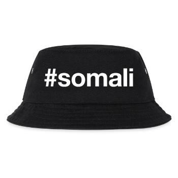 SOMALI Hashtag Somalia - Kids’ Bucket Hat - black - Front