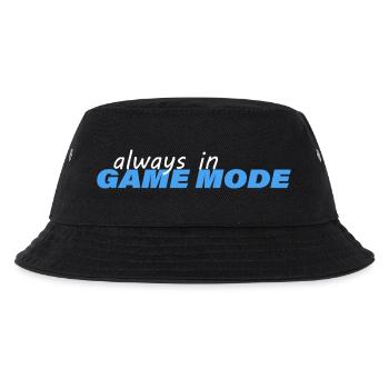ALWAYS IN GAME MODE - Kinder Bucket Hat - Schwarz - Vorne