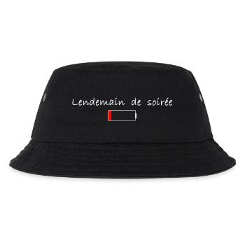 lendemain de soirée blanc - Bob Enfant - noir - Devant