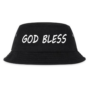 God bless - Kids’ Bucket Hat - black - Front