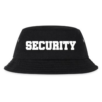Security - Security Service - Guarding - Protection - Kids’ Bucket Hat - black - Front