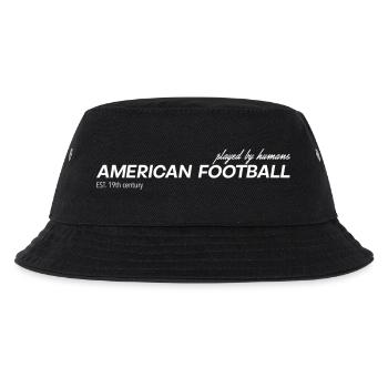 American Football - Kinder Bucket Hat - Schwarz - Vorne