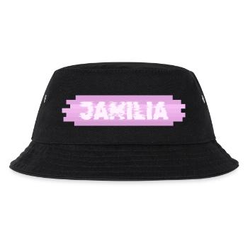 Jamili als Frauenname - Kinder Bucket Hat - Schwarz - Vorne