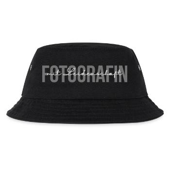 Photographer with passion - Kids’ Bucket Hat - black - Front