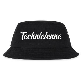 Technicienne - Bob Enfant - noir - Devant