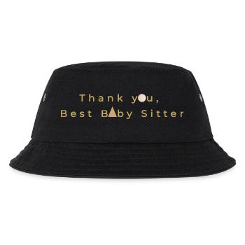 Thank you - Best Baby Sitter - Kids’ Bucket Hat - black - Front
