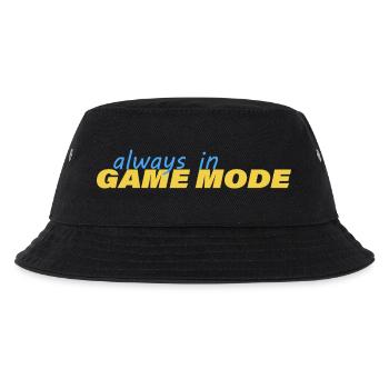 ALWAYS IN GAME MODE - Kinder Bucket Hat - Schwarz - Vorne