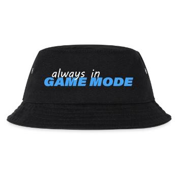 ALWAYS IN GAME MODE - Kinder Bucket Hat - Schwarz - Vorne