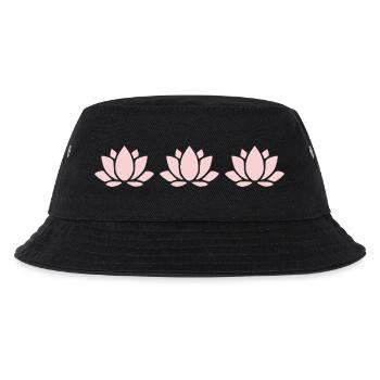 Fleur de lotus, fleur de lotus, fleur pastel, fleurs, pastel - Bob Enfant - noir - Devant