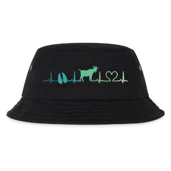 Chèvre battement de coeur cadeau chèvres  - Bob Enfant - noir - Devant